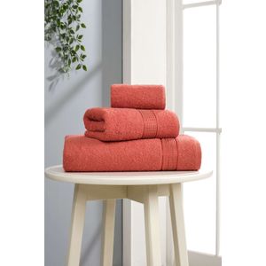 Set peškira (3 komada) Ezgi - Crvena boja