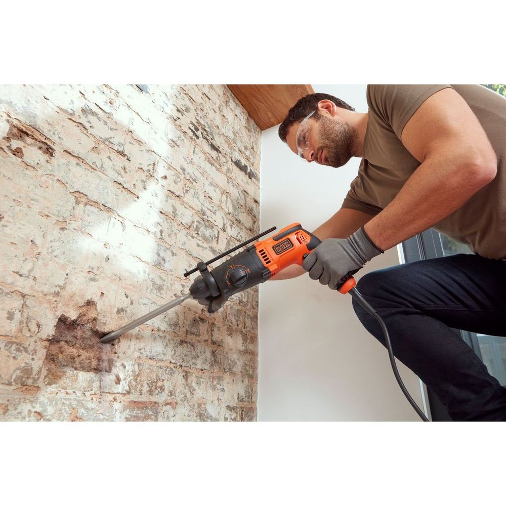 Black&Decker Elektropneumatski čekić 650W SDS+ BEHS01K slika 3