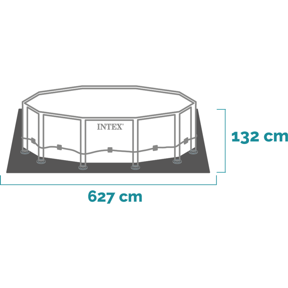 Intex bazen metalna konstrukcija Prism Frame 610x132 cm 26756NP slika 4