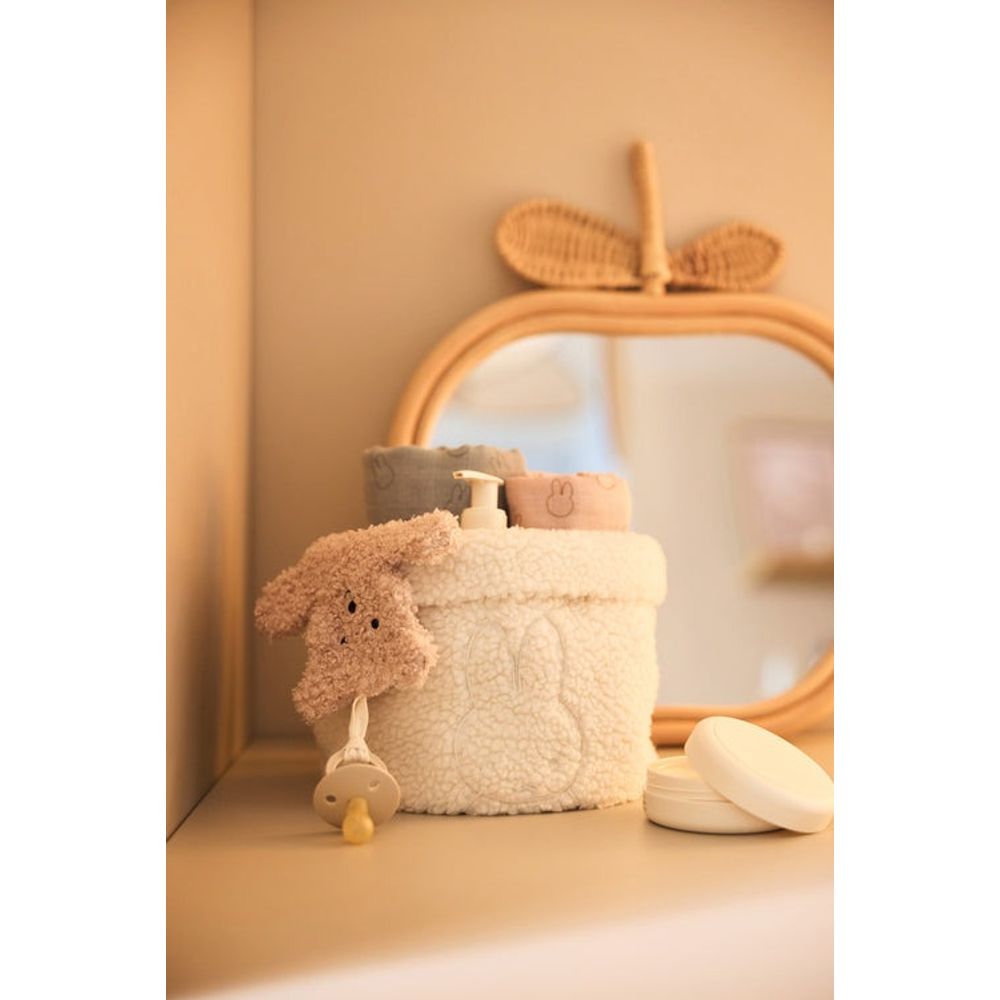 Jollein Tješilica sa trakom za dudu Teddy Bear, Wild Rose slika 4