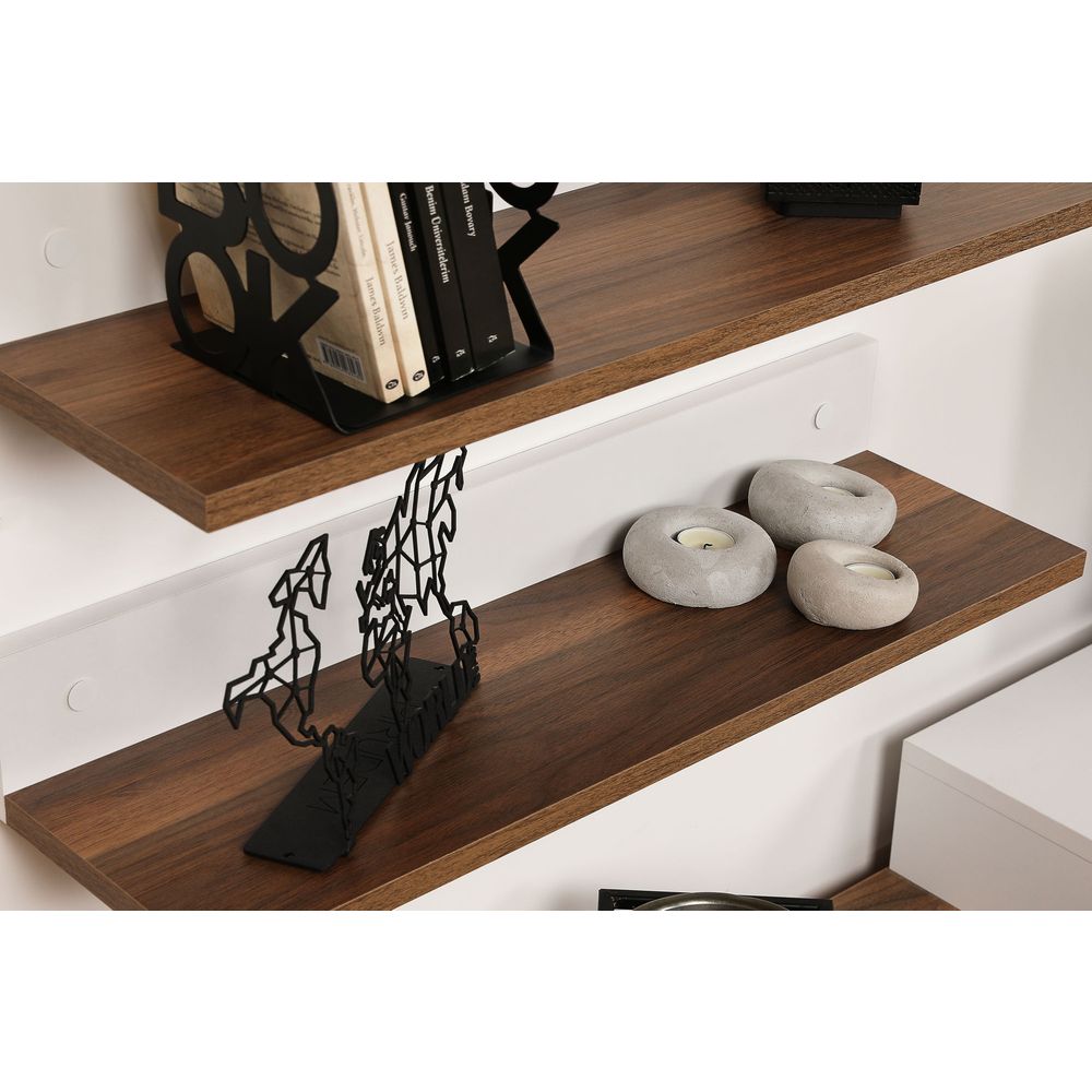 TV Komoda Nirvana - Teak, Bijela slika 5