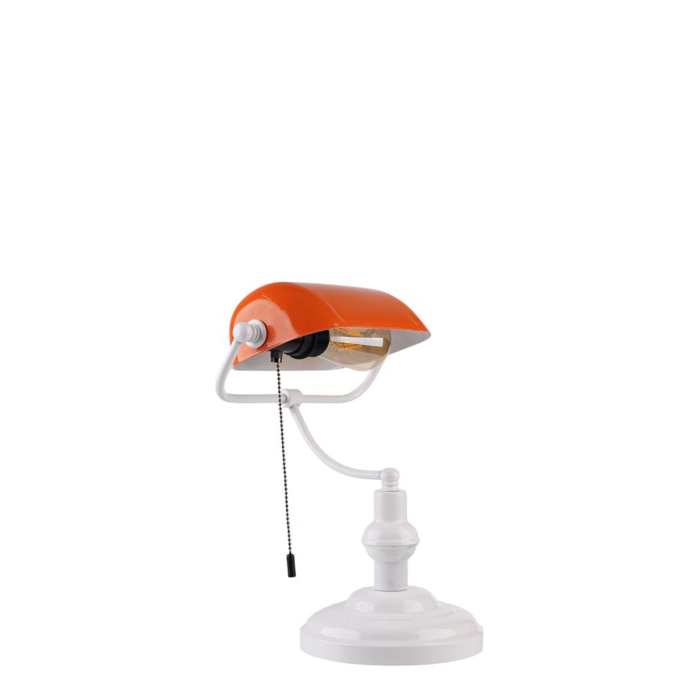 Opviq Stolna Lampa 682, Narančasta, Bijela slika 4