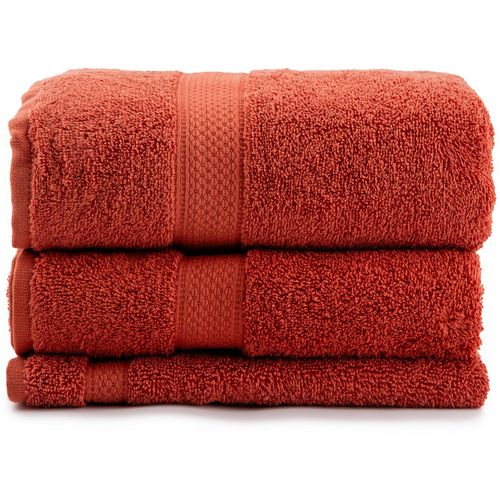 Colorful - Tile Red Tile Red Towel Set (3 Pieces) slika 2