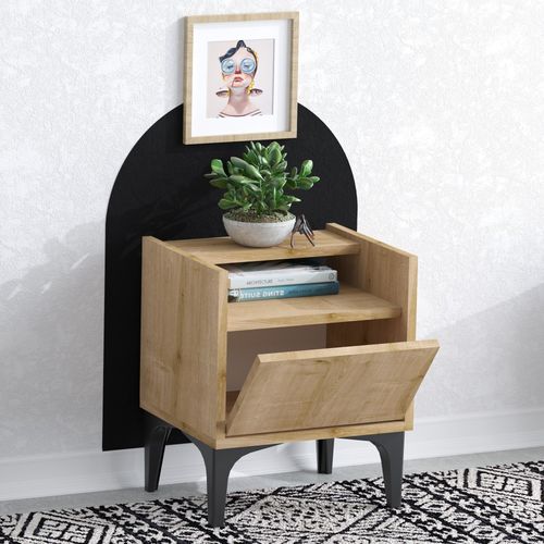 Zeze Walnut
Black Nightstand slika 2