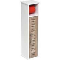 TENDANCE Držač toalet papira sa ostavom Stochklom 18x18x75cm MDF