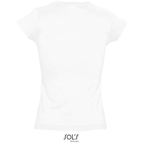 MOON ženska majica sa kratkim rukavima - Bela, XXL  slika 5