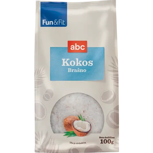 Fun&Fit ABC kokos brasno 100g slika 1