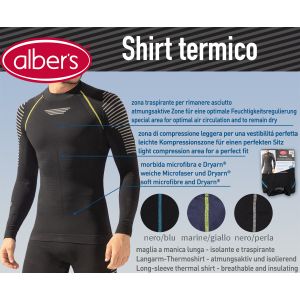 Albers Termico Muška Majica Marine S-M