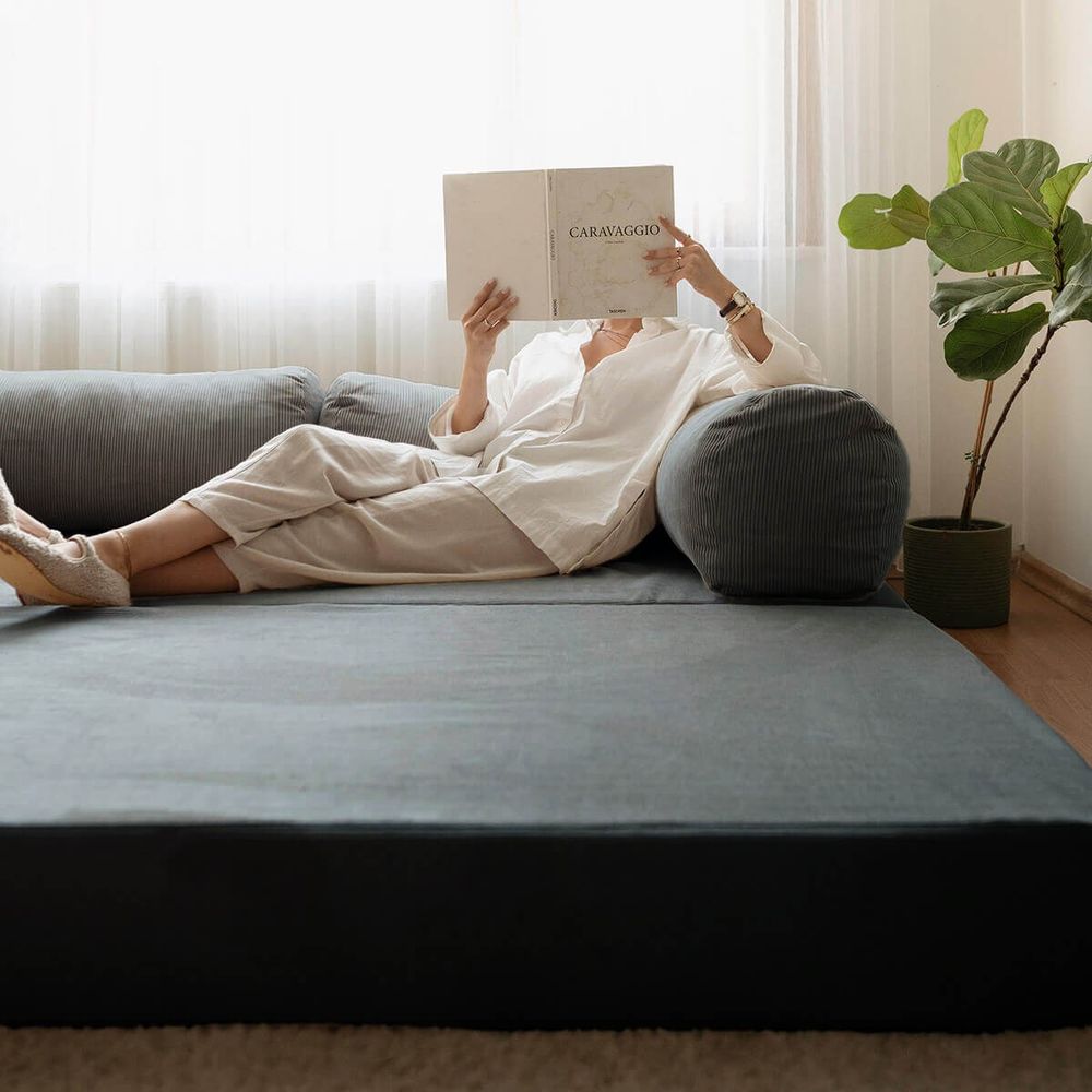 Sofa na razvlačenje za 3 osobe Nook - boja antracit slika 4
