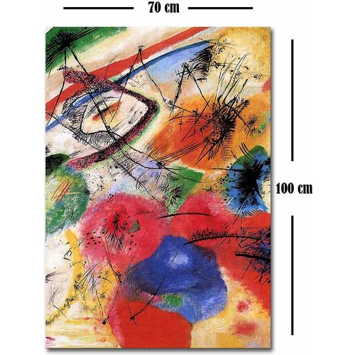 70100FAMOUSART-065 Multicolor Decorative Canvas Painting slika 4