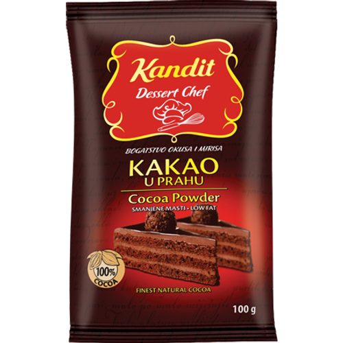 Kandit Dessert Chef  kakao prah 100 g slika 1