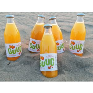 GUUC cijeđeni prirodni sok mandarina, 5 x 1 l, karton