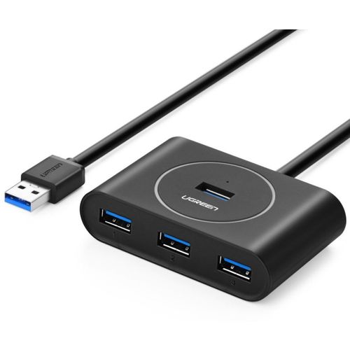 Ugreen USB 3.0 hub s 4 porta, crni, 0.5m - u kutiji slika 1