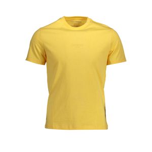 GUESS JEANS MAN SHORT SLEEVE T-SHIRT YELLOW