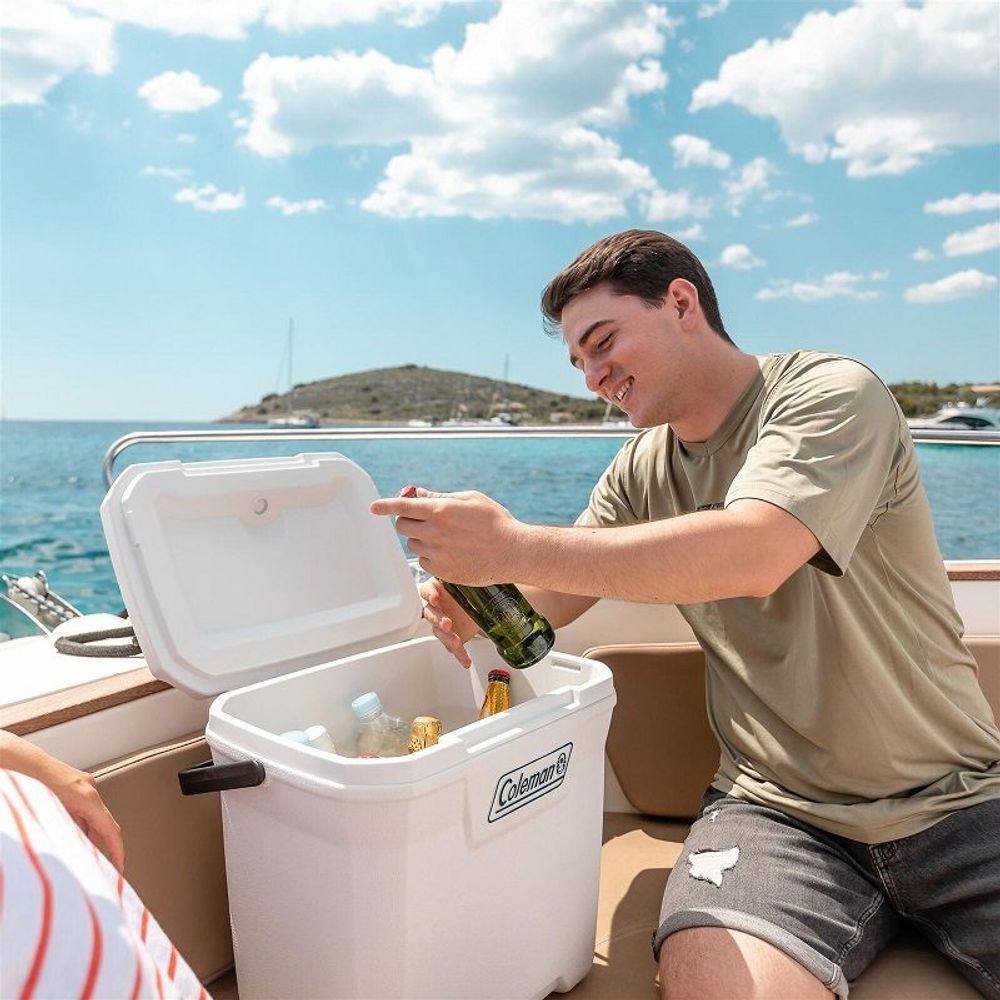 Coleman Rashladna kutija 28QT Marine Cooler Box 26L, Bijela slika 6