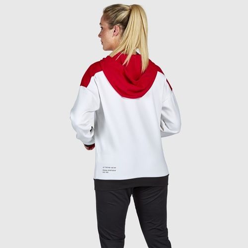 Ženska Hoodie Erima Change Bijela/Crvena/Crna slika 4