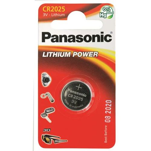 PANASONIC baterije CR-2025EL/1B  Lithium Coin slika 1