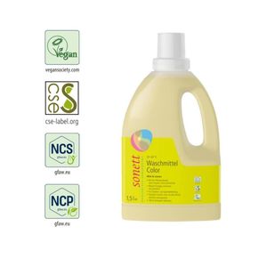 Sonett Tečni deterdžent za veš Color Mint & Lemon 20-60°C, 1500ml