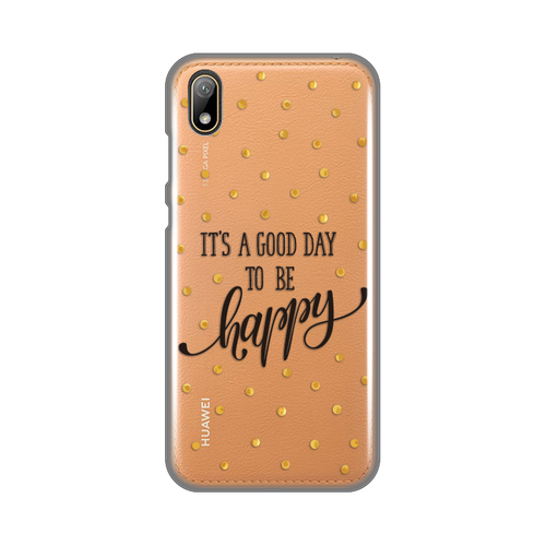 Torbica Silikonska Print Skin za Huawei Y5 2019/Honor 8S 2019/2020 Happy Day slika 1