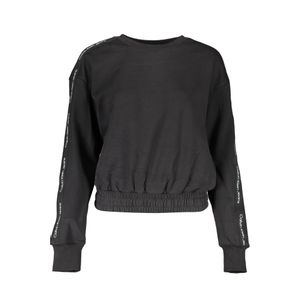 CALVIN KLEIN SWEATSHIRT WITHOUT ZIP WOMAN BLACK