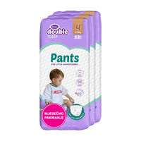 Violeta Double Care Pants pelene Mjesečno Pakiranje 3 Pack XXL
