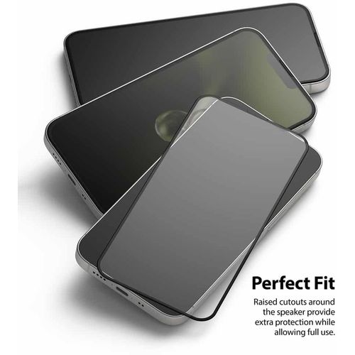 Ringke Invisible Defender ID Full Glass kaljeno staklo puna pokrivenost s okvirom za iPhone 13 mini slika 2