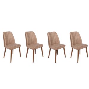 Alfa-463 V4 Bež Set Stolica (4 Komada)
