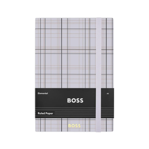 Hugo Boss notes A5 Checkered HNH624WL, lila