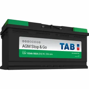TAB AGM Stop & Go Akumulator 12V, 105Ah, D 