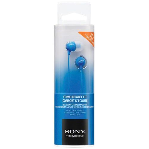 Sony slušalice EX15 plaveIn-Ear BlueSmartphone Mic and Control slika 1
