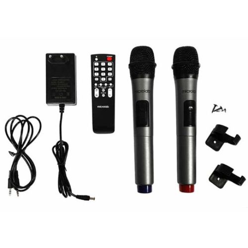 Microlab TL20 karaoke zvucnik 200W, Bluetooth, LED, 12V/4500mAh, Aux, USB, microSD, FM RADIO,Mic*2 slika 2