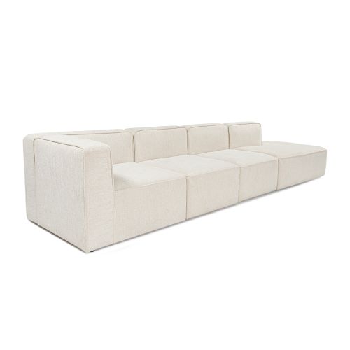 Atelier Del Sofa Kutna garnitura, More M (M8-M1-M1-M3) - Cream slika 5