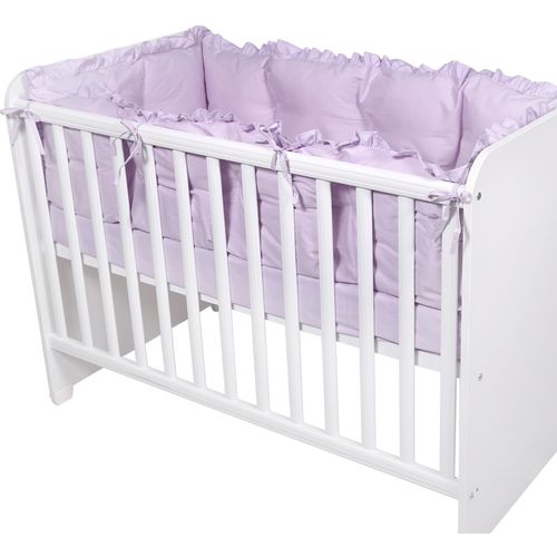 LORELLI ROUND UNI Ogradica za Krevetić za Bebu Violet za krevetić dim. 120 x 60 cm (Sastoji se od 4 dijela 60/35 x 2, 120/35 x 2) slika 1