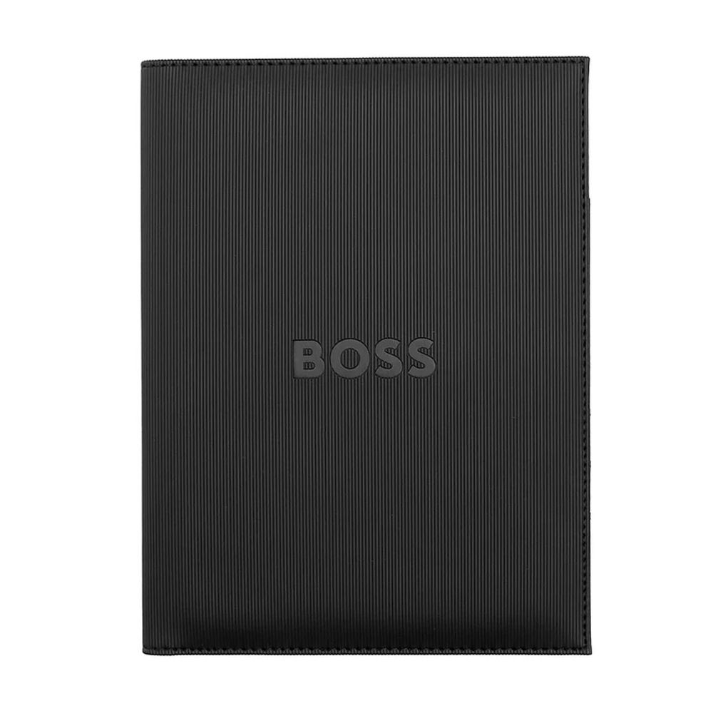 Hugo Boss Mapa konferencijska Formation Line A5 HDM409A crna slika 1