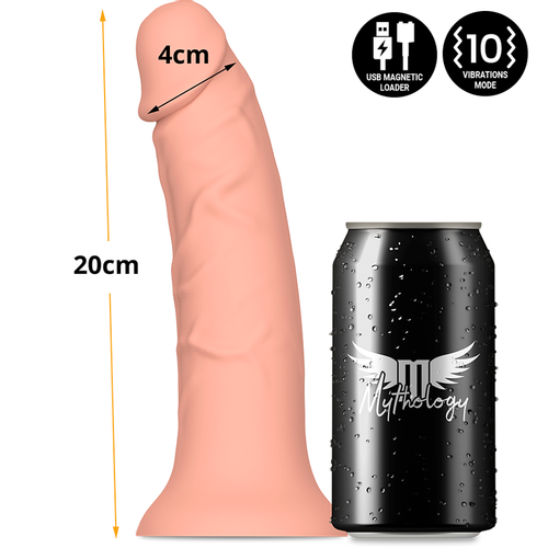 Mythology Asher Original vibrirajući dildo 20cm slika 2