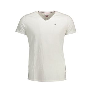 TOMMY HILFIGER MEN'S SHORT SLEEVE T-SHIRT WHITE