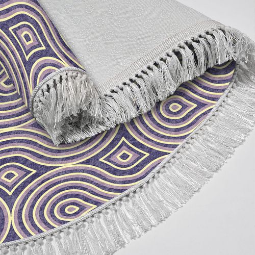 410605 - O - Beige Beige
Lilac
Purple Bathmat Set (2 Pieces) slika 4