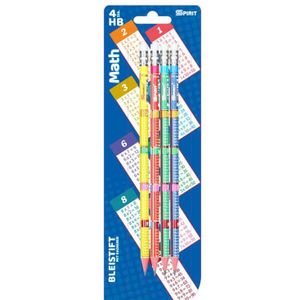Spirit of Lifestyle Drvena Olovka Mathematic, 4/1 (Blister)