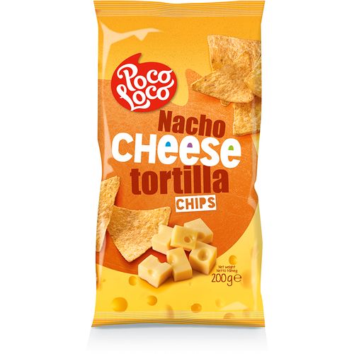 POCO LOCO tortilla chips, sir 200g slika 1