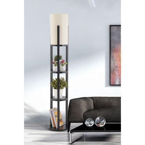 Circle Nora - Black Black Floor Lamp slika 1