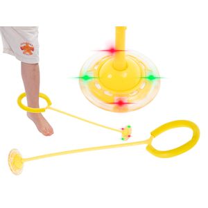 Hula Hoop za noge s LED svjetlima žuti