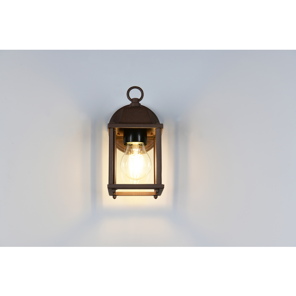 Trio Lightning zidna lampa MIRANDE, 1 x E27, boja hrđe slika 4