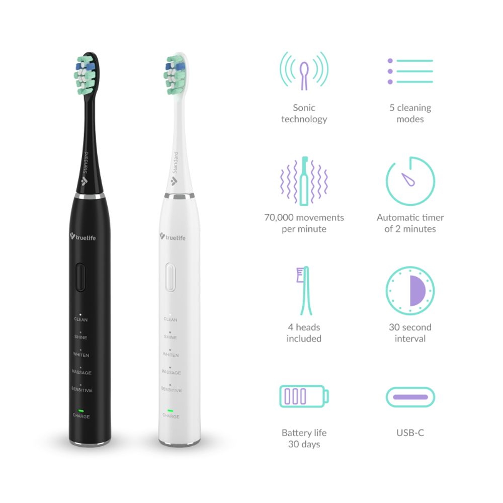 TrueLife četkica za zube Clean30 Duo slika 6