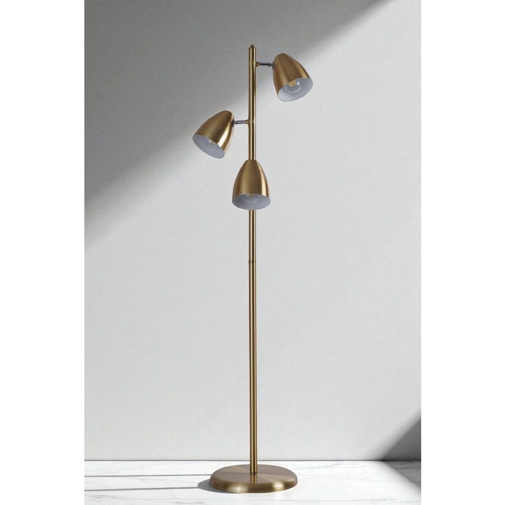Opviq Podna lampa 057, zlatna slika 3