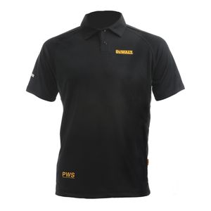 Dewalt Muška polo majica kratki rukav crna XXL DWC125-013-XXL