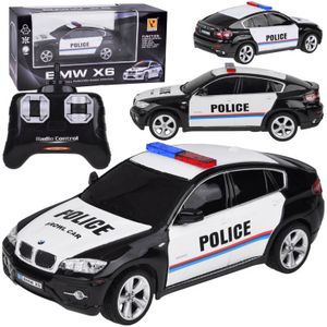 BMW X6 policija na daljinski crni