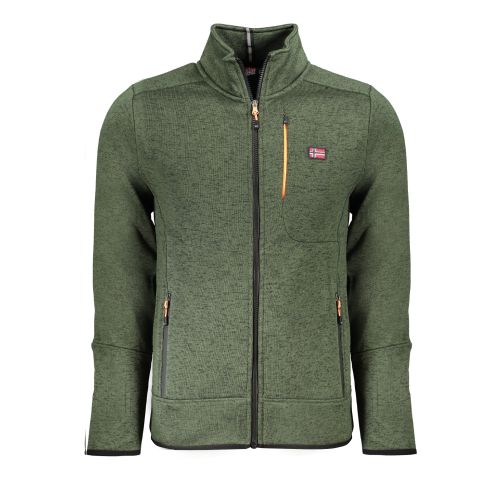 NORWAY 1963 MEN'S ZIP-UP SWEATSHIRT GREEN slika 1