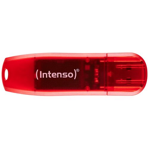 (Intenso) USB Flash drive 128 GB Hi-Speed USB 2.0, Rainbow Line, RED - USB2.0-128GB/Rainbow slika 3