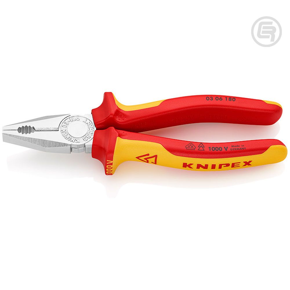 Knipex Kliješta Kombinovana 180mm 1000V  – 03 06 180 slika 1