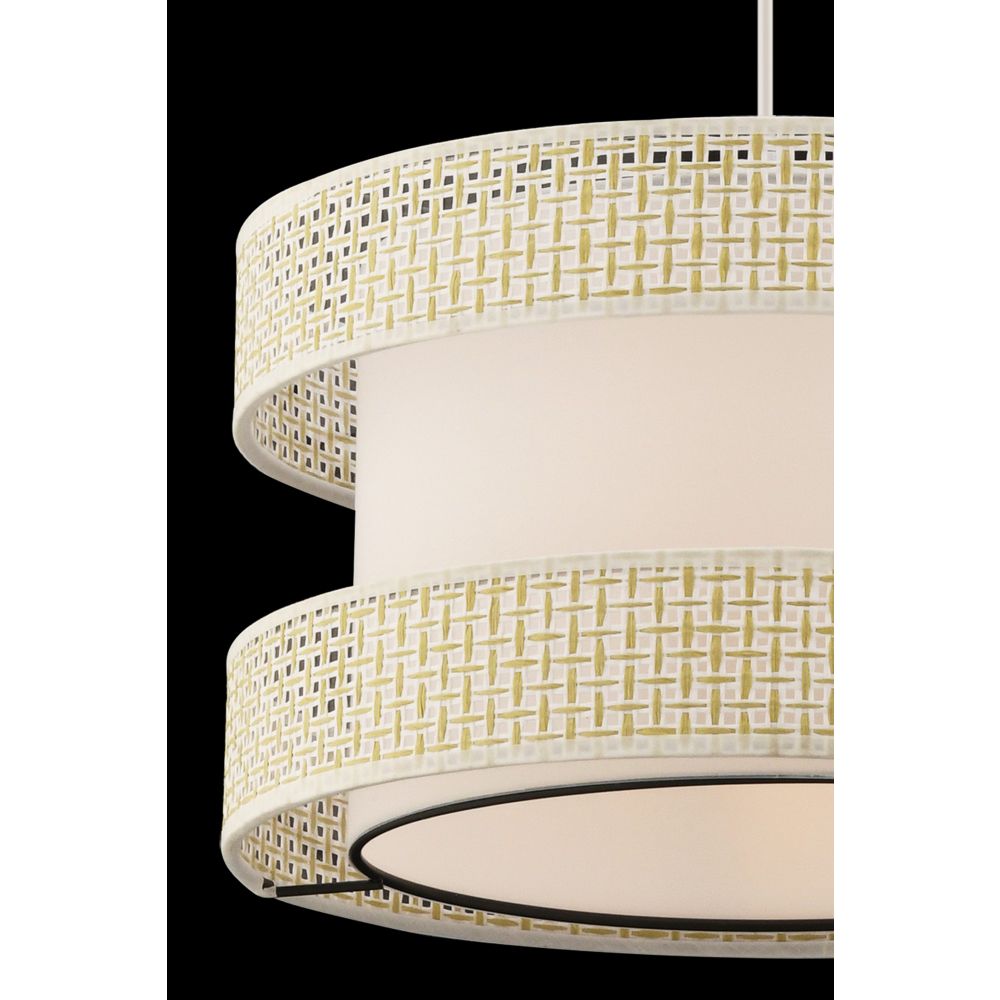 Halo - Krem, Bijela Krem Chandelier slika 4